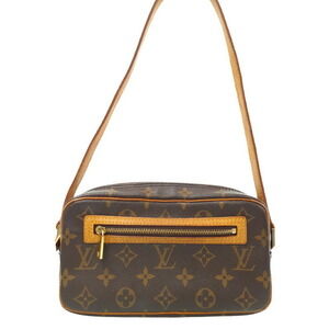 Louis Vuitton Monogram Leather Brown Pochette Cite Semi Shoulder Bag